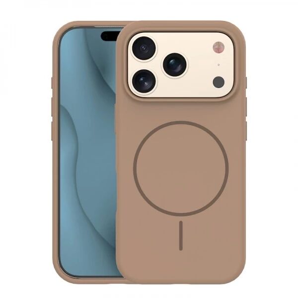 Coque THIN TOUCH MAG iPhone 17 Pro Marron