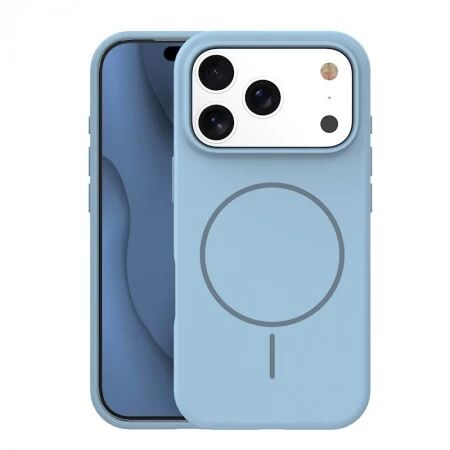 Coque THIN TOUCH MAG iPhone 17 Pro Max Bleu ciel
