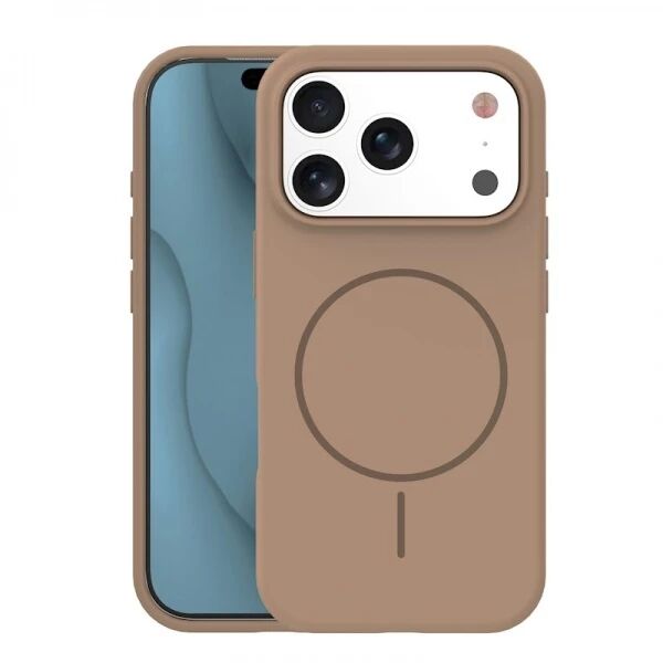 Coque THIN TOUCH MAG iPhone 17 Pro Max Marron