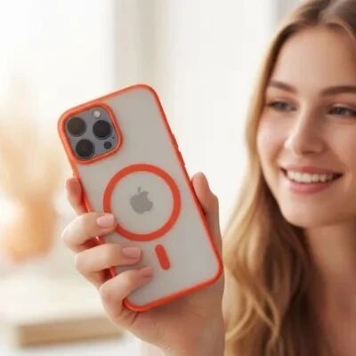 Coque URBAN STYLE MAG iPhone 17 Pro Max Orange