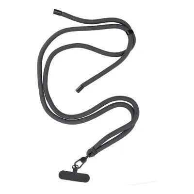 Cordon universel 8mm en nylon 165 cm (boucle poignet 82,5 cm) gris
