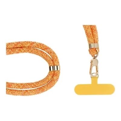 Cordon universel 8mm en nylon 165 cm (boucle poignet 82,5 cm) orange