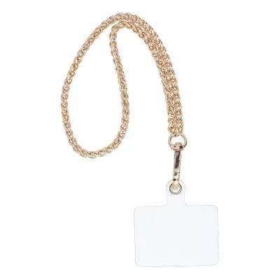 Cordon universel en chaine m�tallique 40 cm type maille tress�e (boucle poignet 20 cm) or