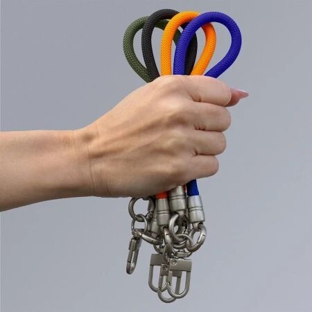 Cordon universel en corde tress&eacute;e polyester orange