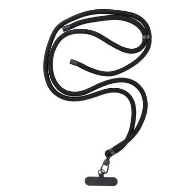 Cordon universel en nylon 165 cm (boucle poignet 82,5 cm) noir