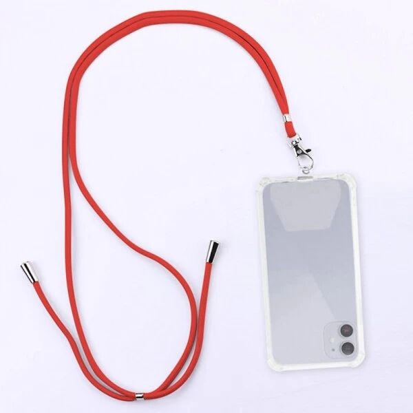 Cordon universel en nylon rouge