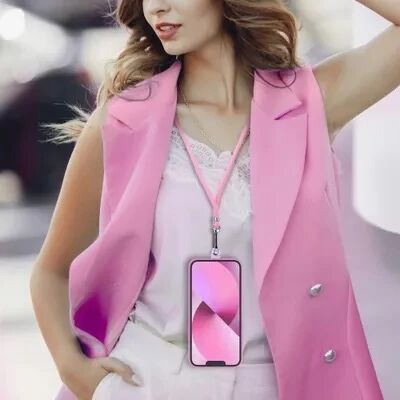 Cordon universel en nylon violet