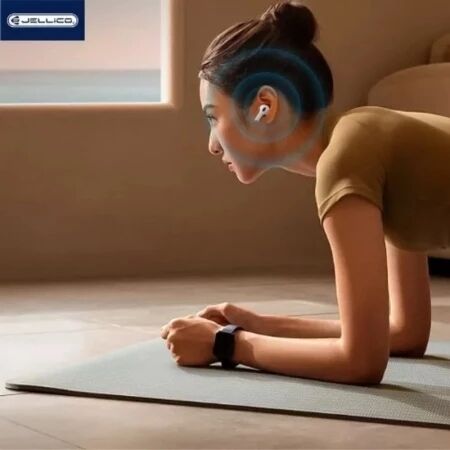 Ecouteurs sans fil bluetooth intra-auriculaire JELLICO AirBlue 6 blanc