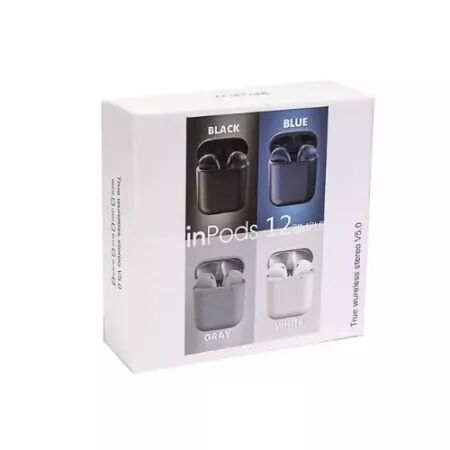 Écouteurs sans fil bluetooth TWS INPODS 12 (Boite/blister) blanc