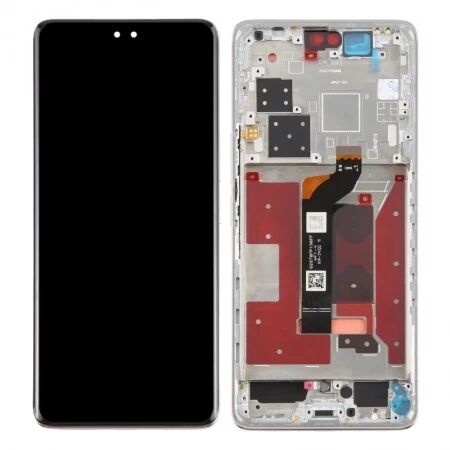 Ecran Honor 200 Pro ORIGINAL SP avec chassis, batterie et haut parleur blanc