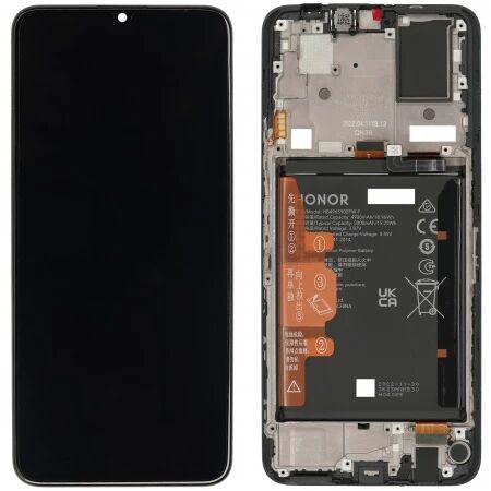 Ecran Honor X7 ORIGINAL SP avec chassis, batterie et haut parleur blanc