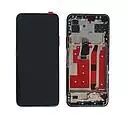 Ecran lcd avec vitre tactile de qualit� originale pour HUAWEI P40 Lite 5G / Nova 7 SE avec chassis vert