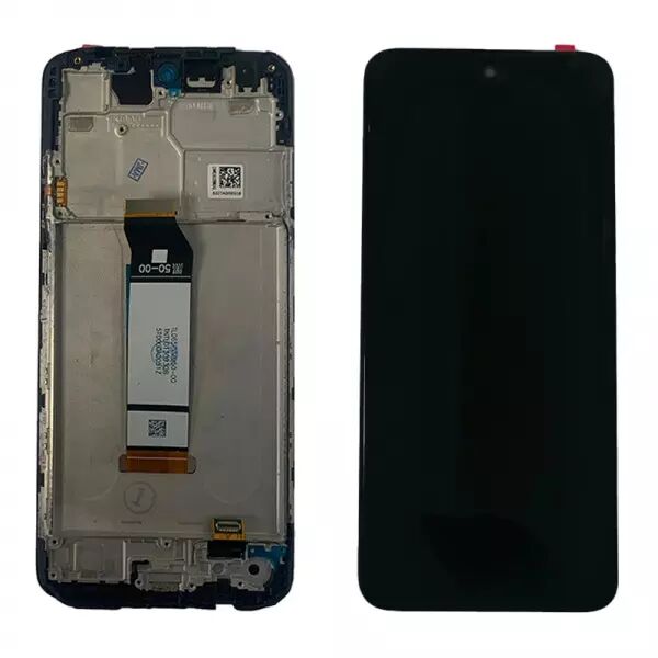 Ecran lcd avec vitre tactile de qualit� originale pour Xiaomi Poco M3 Pro avec chassis noir