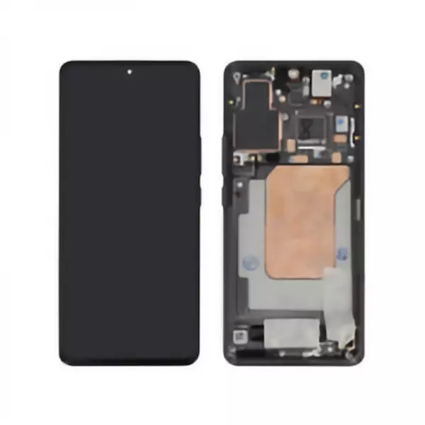 Ecran lcd avec vitre tactile OLED avec chassis pour Xiaomi 13 Pro ORIGINAL RECONDITIONN� noir