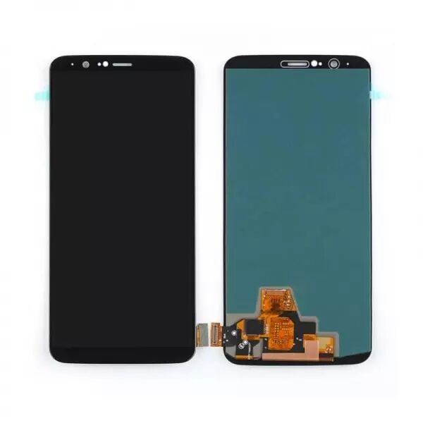 Ecran lcd avec vitre tactile OLED pour ONEPLUS 5T noir