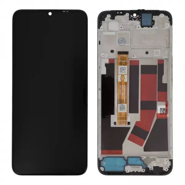 Ecran lcd avec vitre tactile OLED pour Oppo A57 avec chassis noir