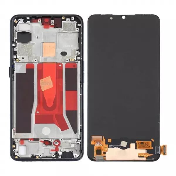 Ecran lcd avec vitre tactile OLED pour Oppo Find X2 Lite avec chassis noir