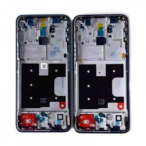 Ecran lcd avec vitre tactile OLED pour Oppo Reno 2Z avec chassis noir