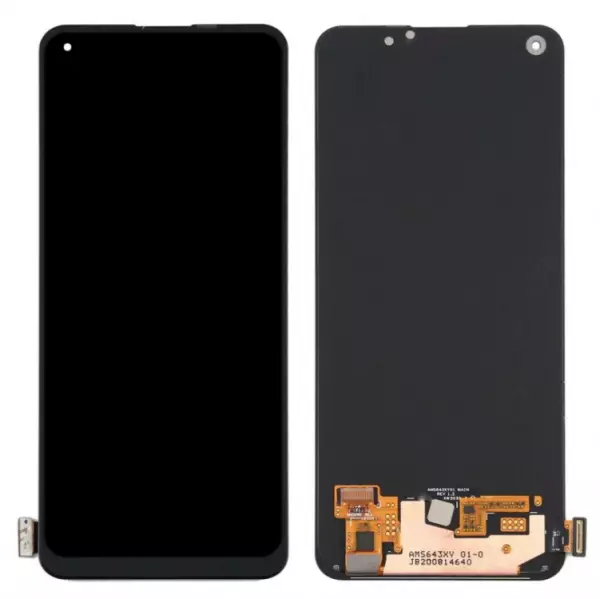 Ecran lcd avec vitre tactile OLED pour Realme 7 Pro noir