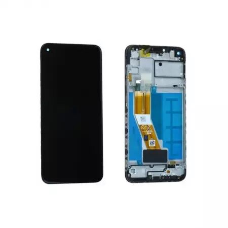 Ecran lcd avec vitre tactile OLED pour SAMSUNG A115 Galaxy A11 avec chassis noir