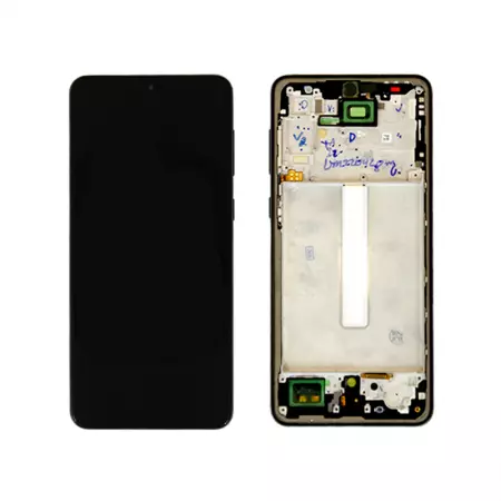 Ecran lcd avec vitre tactile OLED pour SAMSUNG A336B Galaxy A33 5G avec chassis noir