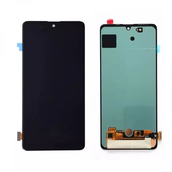 Ecran lcd avec vitre tactile OLED pour SAMSUNG A715 Galaxy A71 noir