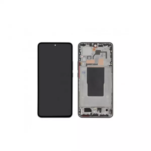 Ecran lcd avec vitre tactile OLED pour Xiaomi 12T avec chassis bleu