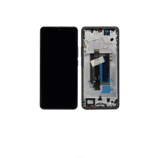 Ecran lcd avec vitre tactile OLED pour Xiaomi 12T PRO avec chassis noir