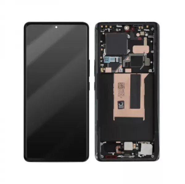 Ecran lcd avec vitre tactile OLED pour Xiaomi 13 4G avec chassis noir