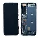 Ecran lcd avec vitre tactile OLED pour Xiaomi Mi 10 avec chassis noir