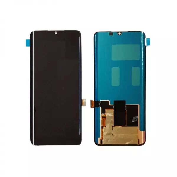 Ecran lcd avec vitre tactile OLED pour Xiaomi Mi Note 10/Mi Note 10 Pro/Mi Note 10 Lite noir