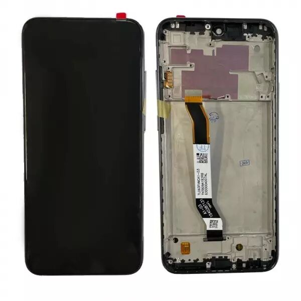 Ecran lcd avec vitre tactile OLED pour Xiaomi Redmi Note 8T avec chassis noir