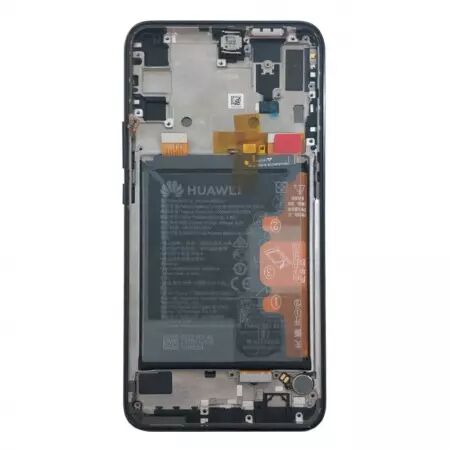 Ecran lcd avec vitre tactile ORIGINAL HUAWEI P Smart Z avec chassis, batterie et haut parleur SERVICE PACK 02352RRF noir