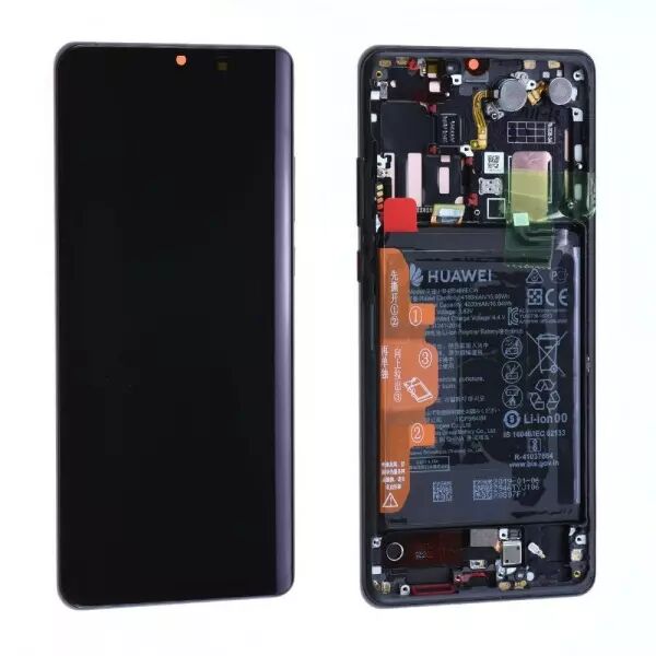 Ecran lcd avec vitre tactile ORIGINAL HUAWEI P30 Pro avec chassis, batterie et haut parleur SERVICE PACK 02352PBT/02354NAC/02353