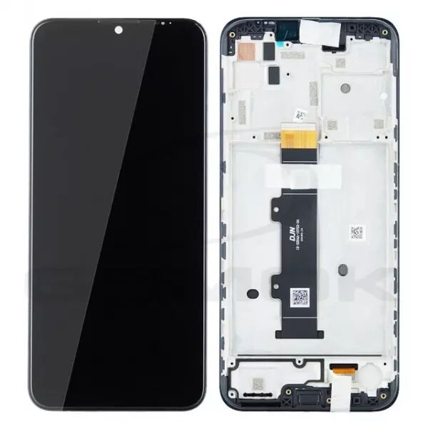 Ecran lcd avec vitre tactile ORIGINAL Motorola G30 avec chassis SERVICE PACK 5D68C18187 noir