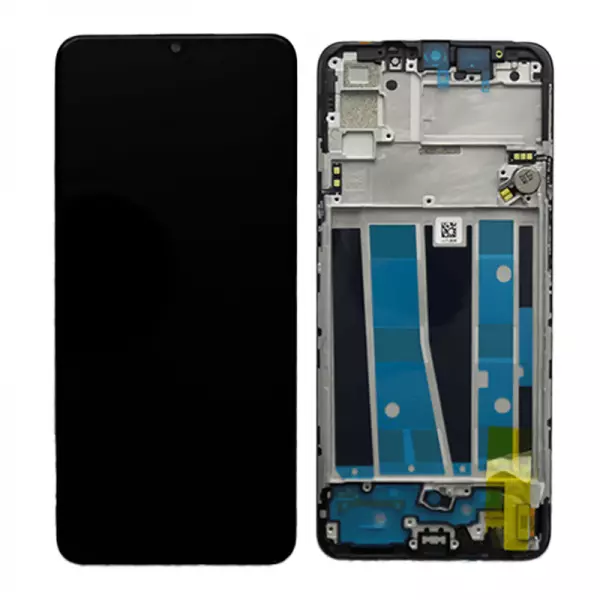 Ecran lcd avec vitre tactile ORIGINAL Oppo A91 SERVICE PACK 4903328 noir