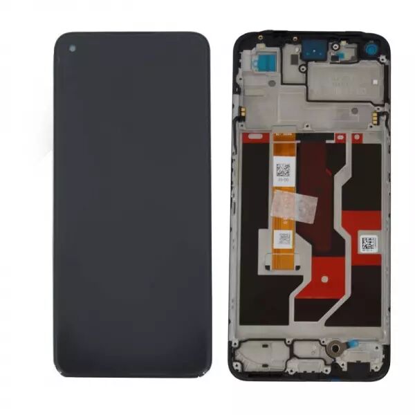 Ecran lcd avec vitre tactile ORIGINAL Oppo A96 SERVICE PACK 4130058 noir