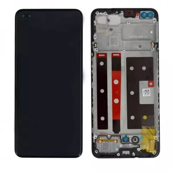 Ecran lcd avec vitre tactile ORIGINAL Oppo Reno 4 Lite SERVICE PACK 4904988 noir
