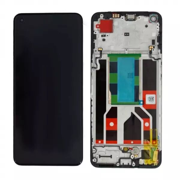 Ecran lcd avec vitre tactile ORIGINAL Oppo Reno 8 SERVICE PACK 4130256 noir