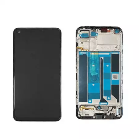 Ecran lcd avec vitre tactile ORIGINAL Realme 8 SERVICE PACK 4906919 noir