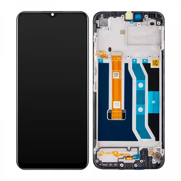 Ecran lcd avec vitre tactile ORIGINAL Realme C21Y SERVICE PACK 4908747 noir