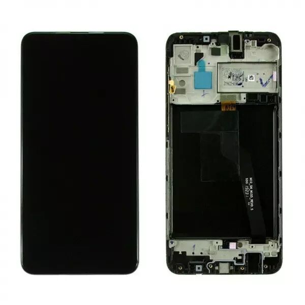 Ecran lcd avec vitre tactile ORIGINAL SAMSUNG A105 Galaxy A10 SERVICE PACK GH82-20227A (version Europe) noir