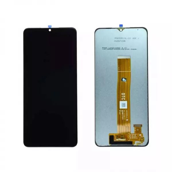 Ecran lcd avec vitre tactile ORIGINAL SAMSUNG A125 Galaxy A12 sans chassis SERVICE PACK GH82-24491A / GH82-24490A / GH82-24708A 