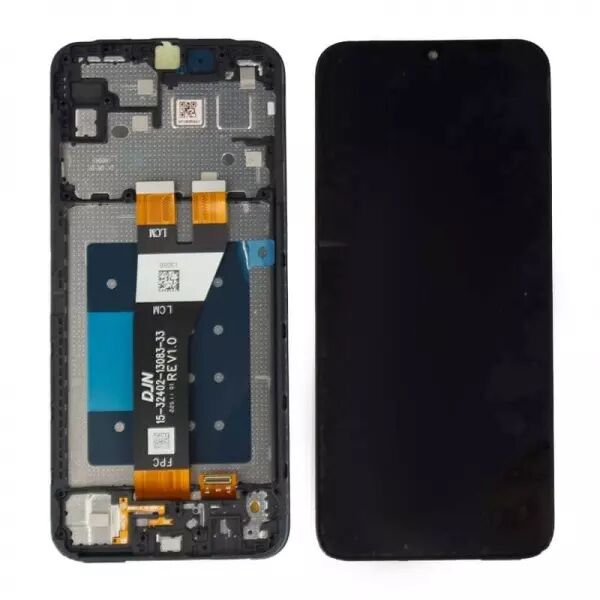 Ecran lcd avec vitre tactile ORIGINAL SAMSUNG A146B Galaxy A14 5G 2023 SERVICE PACK GH81-23640A / GH81-23315A noir