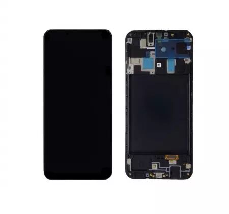 Ecran lcd avec vitre tactile ORIGINAL SAMSUNG A205 Galaxy A20 2019 ORIGINAL SERVICE PACK GH82-19571A noir