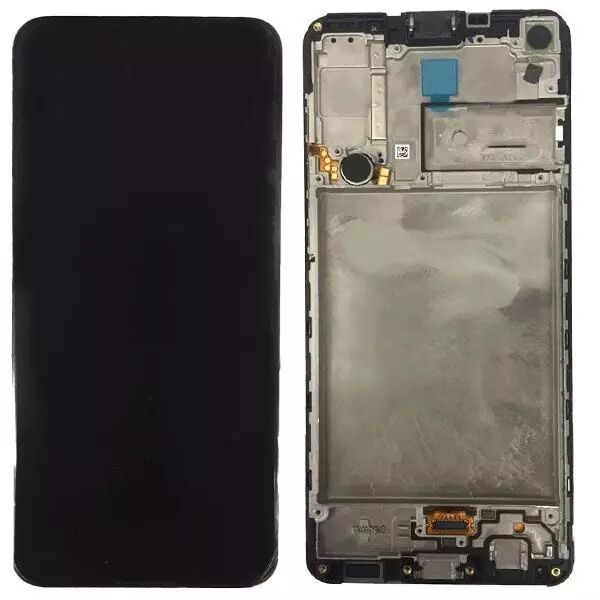 Ecran lcd avec vitre tactile ORIGINAL SAMSUNG A217 Galaxy A21s SERVICE PACK GH82-23089A / GH82-22988A noir