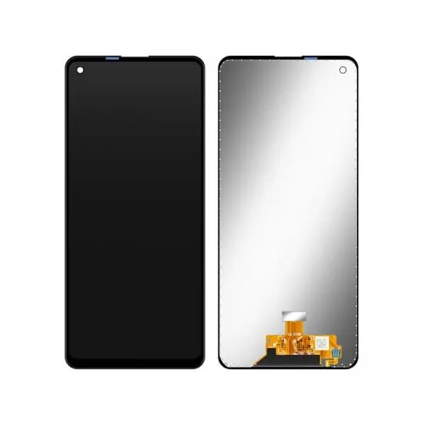 Ecran lcd avec vitre tactile ORIGINAL SAMSUNG A217 Galaxy A21s SERVICE PACK GH96-13759A sans chassis noir