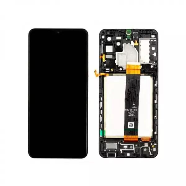 Ecran lcd avec vitre tactile ORIGINAL SAMSUNG A326 Galaxy A32 5G 2021 avec chassis sans batterie SERVICE PACK GH82-25121A / GH82