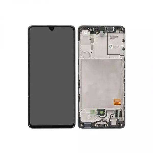 Ecran lcd avec vitre tactile ORIGINAL SAMSUNG A415 Galaxy A41 SERVICE PACK GH82-22860A noir