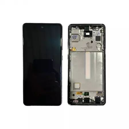 Ecran lcd avec vitre tactile ORIGINAL SAMSUNG A528 Galaxy A52S 5G SERVICE PACK GH82-26861E / GH82-26863E vert